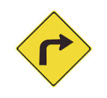 Reduce speed before entering the curve