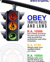 To put order on the road