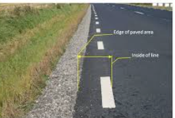 Edge of the road